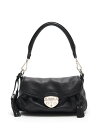 美品 PRADA プラダ ショルダーバッグ BR3477 VIT.DAINO カーフ ブラック タッセル ※訳あり【本物保証】【中古】