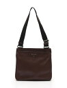 超美品 PRADA プラダ VITELLO CITY ショルダーバッグ 2VH034 レザー 茶【本物保証】【中古】