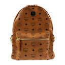美品 MCM エムシーエム バックパック リュック・デイパッ...