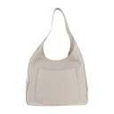 超美品 PRADA プラダ VIT. DAINO ショルダーバッグ 1BC013 レザー ピンクベージュ系【本物保証】【中古】