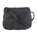 PRADA プラダ メッセンジャーバッグ VA0184 デニム BLEU デニムブルー ショルダーバッグ【本物保証】【中古】