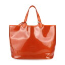 美品 LOUIS VUITTON ルイ ヴィトン ラグーンベイ トートバッグ M92264 エピプラージュ レザー ビニール オレンジ ハンドバッグ ビトン【本物保証】【中古】