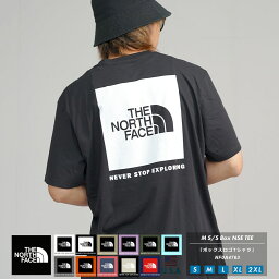 【メール便対応】THE NORTH FACE ザノースフェイス Tシャツ <strong>メンズ</strong> 大きいサイズ 半袖 半t ロゴt バックプリント REDBOX TEE レッドボックス プリント B系 ストリート ファッション S M L XL 2XL LL 3L NF0A4763 S/S BOX NSE TEE