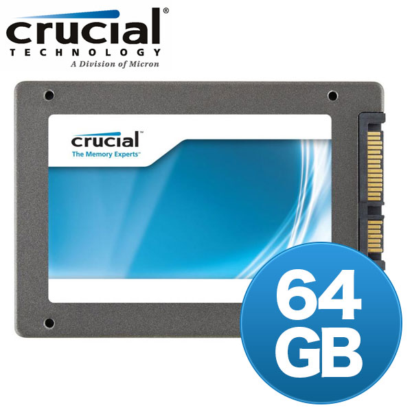 Crucial 2.5インチ SSD （64GB/SATA) CT064M4SSD2