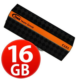 送料無料 TEAM チーム USBメモリ 16GB スライド式 TG016GC101OX 【1年保証...:3rwebshop:10002637