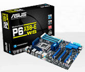 Asustek P6X58-E WS X58チップセット搭載Nvidia NF200採用マザーボード合計5000円以上送料無料！※一部地域除く