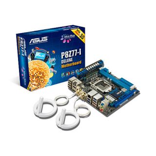 Asustek P8Z77-I/DELUXE Intel Z77搭載 DDR3メモリ対応 Mini-ITXマザーボード