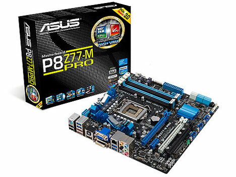 Asustek P8Z77-M PRO Z77チップセット搭載 LGA1155 MicroATXマザーボード