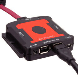 センチュリー CRAISFU2 「裸族の頭 FireWire+USB2.0」2.5"＆3.5"IDE&SATA-USB2.0&FireWire400 変換アダプター