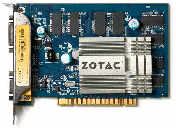 ZOTAC ZT-52FPB2N-HSL(VD2746) GF5200 128MDDR PCI DVI/Dsub/TVOtBbNX{[hy[J[݌Ɍz