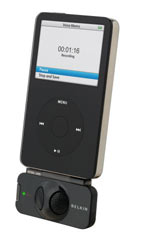 BELKIN F8Z082QEBLK TuneTalk Stereo for iPod video Black iPod5Gp̃{CXR[_[