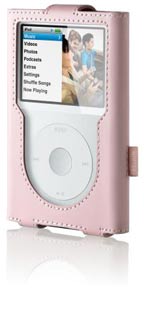 BELKIN F8Z205-PNK iPod classic LEATHER SLEEVEisNj
