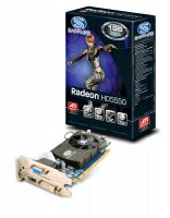 Sapphire 11170-32-20R(VD4087) HD5550 1G DDR3 PCI-E HDMI/DVI-I LP W/VGA ON 2ND LP..