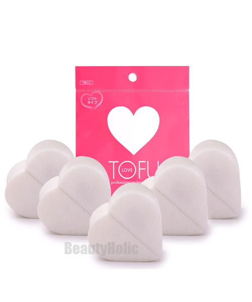 【TOFU　スポンジ　2個入りX5　送料無料】TOFU LOVEプロフェッショナルメイクアップスポンジX 5個セット[2P X 5]【ydkg 円高還元】 【即納】【smtb-s】【p10】【FS】【楽ギフ_包装】『CanCam』『ViVi』10月号掲載！ハリウッドプロやブロガーも絶賛