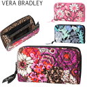【先着100名様☆クーポンで全品5%オフ!】 ヴェラブラッドリー バッグ VERA BRADLEY New アコーディオンウォレット 財布 ローズ・ウッド