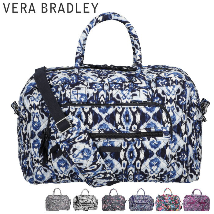 【クーポンで全品15%オフ】 ヴェラブラッドリー コンパクト ウィークエンダー トラベルバッグ ベラブラッドリー Iconic Compact Weekender Travel Bag Vera Bradley