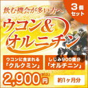 ウコン オルニチン サプリメント サプリ 【ウコン&オルニチ...
