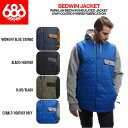 【686】シックスエイトシックス2016-2017 メンズジャケット アウター ブルゾン Parklan Bedwin Insulated Jacket S-XL 4カラ-【あす楽対応】