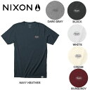 ショッピングnixon 【NIXON】ニクソン Axle T-Shirt メンズ 半袖 Tシャツ ティーシャツ トップス ロゴプリント TEE S・M・L 6カラー【あす楽対応】