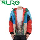 【LRG】エルアールジー2017秋冬 RESEARCH LIGHT PUFFY JACKET メンズジャケット ジップアップ 中綿 アウター MLT Mサイズ【あす楽対応】