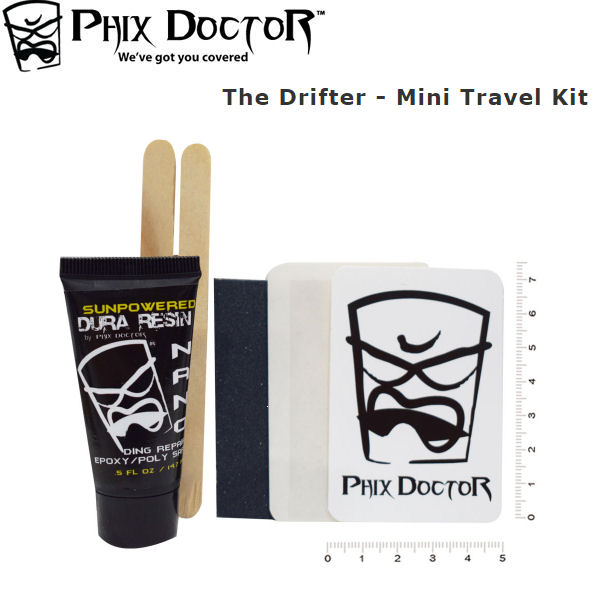 【PHIX DOCTOR】フィックスドクター The Drifter Mini Travel Kit 0.5oz リペアー サーフィン メンテナンス 修理 14.7mlの画像