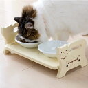 キャティーマン ウッディー イニング キャット 猫用 食器台 キャティーマン ウッディー イニング キャット 猫用 食器台