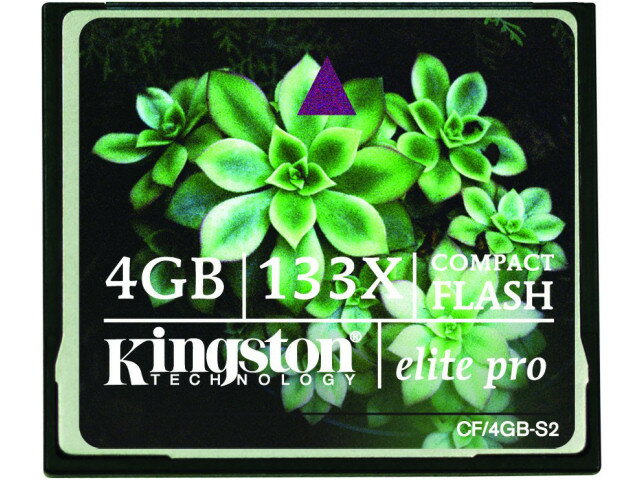 【レビューを書いて激安価格】　4GB 133倍速 コンパクト フラッシュ カード （CF/4GB-S2）kingston（CFカード） [メ4] 【最安値保証】　M39M