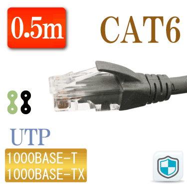 カテゴリ6　ストレート　LANケーブル　0.5m カテゴリー6 グレー　マミーショップ 　[メ4]　M39M