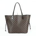 ルイ ヴィトン LOUIS VUITTON ネヴァーフルMM N51105 ダミエ エベヌ トートバッグ ショルダーバッグ 【中古】