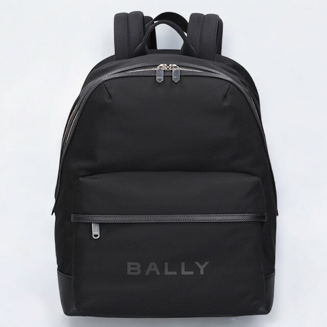 ＼10%OFFクーポン／ バリー リュック メンズ レディース ブランド BALLY バックパック リュックサック スクールバッグ ナイロン 6308457 ブラック バッグ