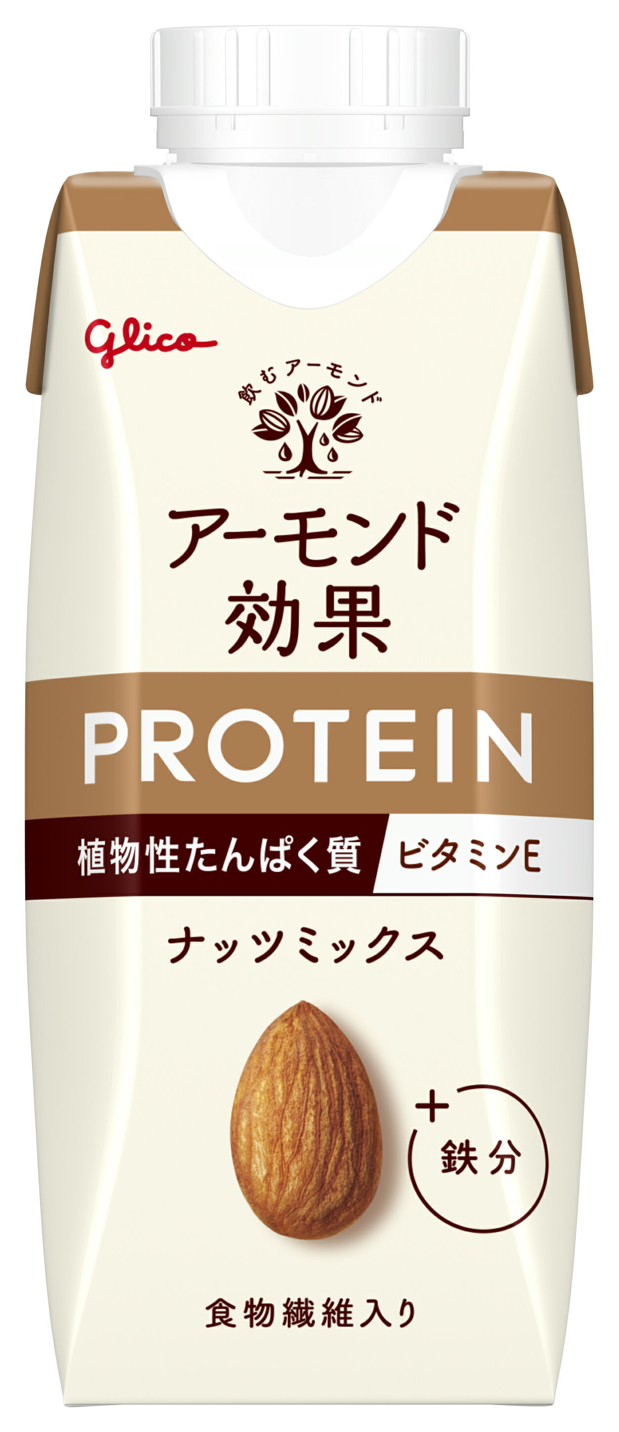 グリコ　アーモンド効果 プロテインナッツミックス 250g ×12本 差し入れ　新商品 朝食 鉄分 健康 ダイエット
