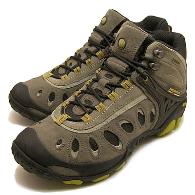 MERRELL(メレル)CHAMELEON3 VENTILATOR MID GORE-TEX(カメレオン3 ベンチレーター ミッド ゴアテックス)ガンスモーク [靴・スニーカー・シューズ]　【smtb-TD】【saitama】★送料無料★