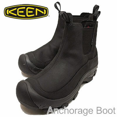 KEEN(キーン)Anchorage Boot(アンカレッジ ブーツ)ブラック/ガーゴイル(1002757) [靴・ブーツ・シューズ]　【smtb-TD】【saitama】※レビューを書いてQUOカードをGET!!※★送料無料★