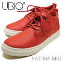 UBIQ(ユービック)FATIMA MID(ファティマ ミッド)レッド [靴・スニーカー・シューズ] 