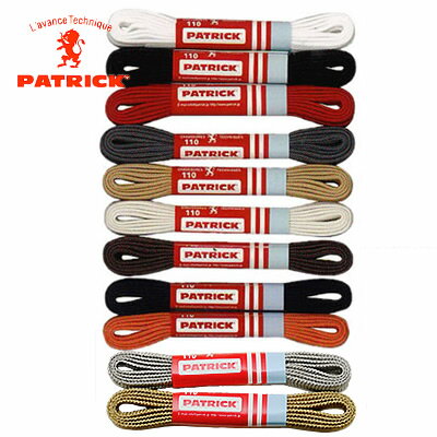 【メール便対応】PATRICK SHOE LACES(パトリック シューレース/細紐)《110cm、120cm》 [アクセサリー・靴ひも]