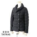 TATRAS タトラス LTA16A4488 LORENZANA レディース ダブルボタン ダウンジャケット BLACK ブラック