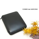 COMME des GARCONS コムデギャルソン ラウンドジップ 二つ折り財布 VERY BLACK/ブラック SA2100VB VERY BLACK LINE