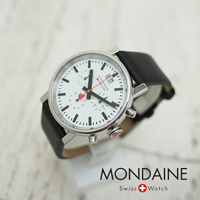 MONDAINE@fB[ Evo Chronograph GH@NmOt 40mm zCg_CA ubNU[ rv {vU[xg XCXrv fB[ Y