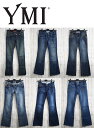 YMI ワイエムアイ レディース ブーツカットデニム バギー...