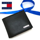 TOMMY HILFIGER トミーヒルフィガー 二つ折り財布 ブラック トミーヒルフィガー 財布 31TL130049 トミーヒルフィガー 財布