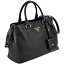 PRADA 1BA579-V/DAI/NER/GLDプラダ 2WAYバッグレザー ブラック/ゴールド