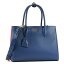 PRADA 1BG095-2AX-F0S2Kプラダ 2WAYバッグレザー ダークブルー×レッド系