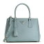 PRADA 1BA863-NZV-FONKHOO SAFFIANO LUX L.BL プラダ ショルダーストラップ付 ハンドバック型押レザー ライトブルー