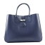 LONGCHAMP 1681-871-006ROSEAUロンシャン ロゾハンドバッグレザー ネイビー