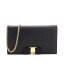 Salvatore Ferragamo22B850-588263フェラガモ ショルダーバッグレザーブラック×ゴールド