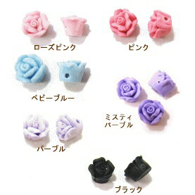 ◎FIMO/フィモ（樹脂粘土） フラワー　8mm（4ヶ入り）