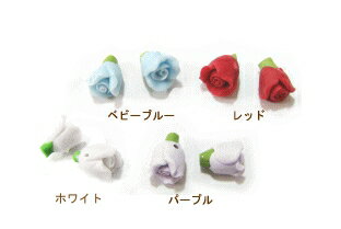 ☆FIMO/フィモ（樹脂粘土）フラワー　つぼみ　6mm（5ヶ入り）