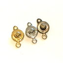 ニューホック 留め金具 【1ヶ】├ ピアス イヤリング ペンダント ネックレス アクセサリー パーツ アクセサリーパーツ ハンドメイド 手芸 資材 素材 基礎金具 金具 ┤