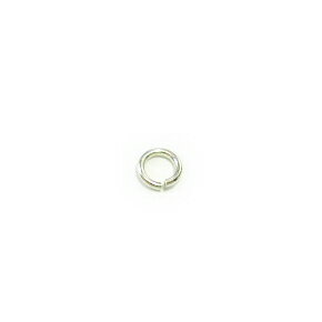 シルバー925基礎金具　丸カン　4mm　（5ヶ）アクセサリー　パーツ