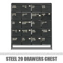 【送料無料】STEEL 20 DRAWE...